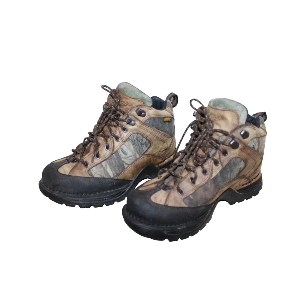 Danner Radical 45 Camohide GTX Hiking Boots Men 8 Brown Camo Waterproof Gore-tex